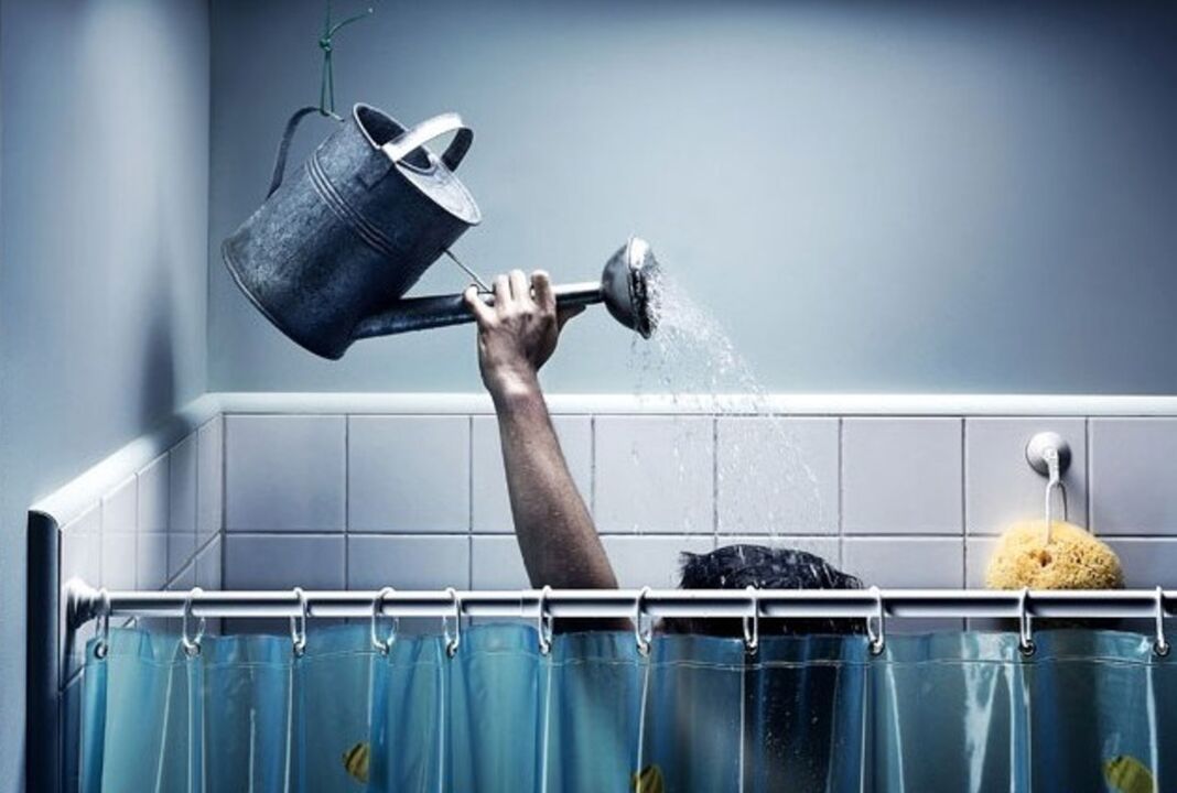 shower before penis enlargement with baking soda